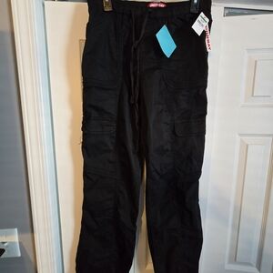 NWT UNIONBAY Juniors Black Cargo Pants